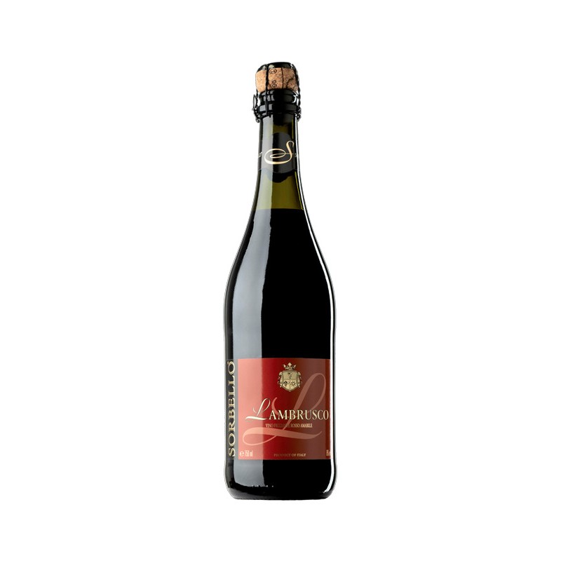 Vinho Lambrusco Sorbello Tinto 0,75L                                                                                            