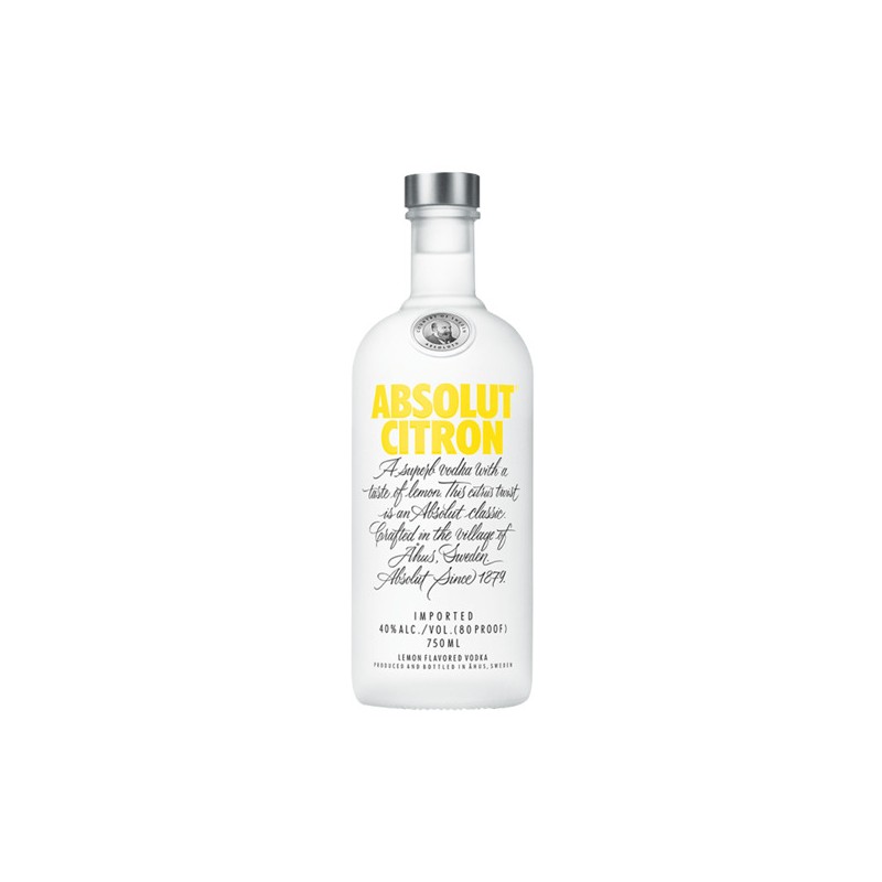 Vodka Absolut Citron 0,70L                                                                                                      