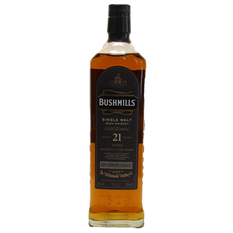 Whisky Bushmills 21 Anos