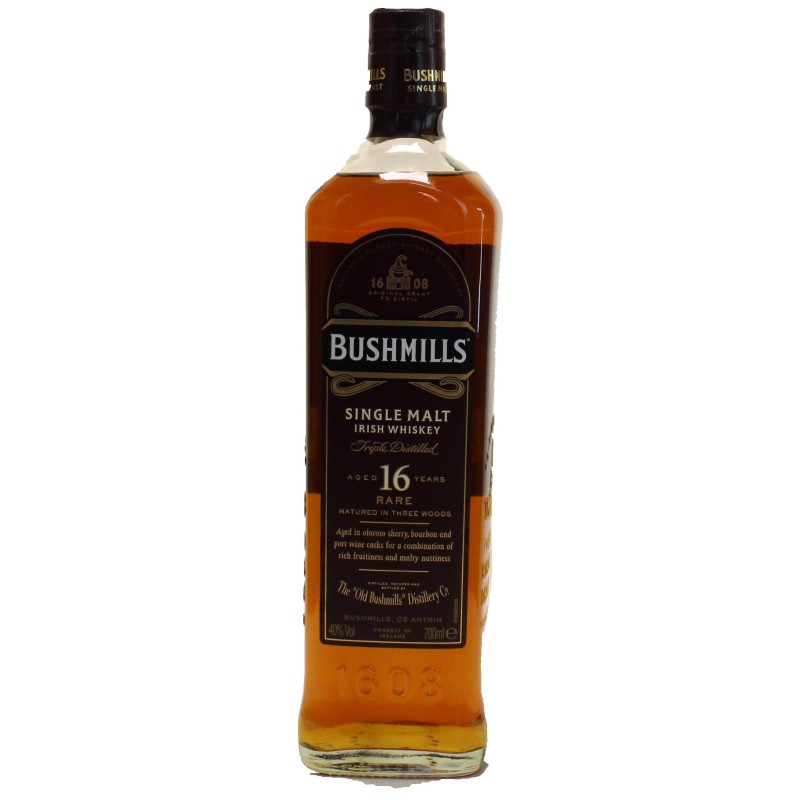 Whisky Bushmills 16 Anos 0.70L                                                                                                  