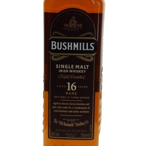 Whisky Bushmills 16 Anos 0.70L                                                                                                  