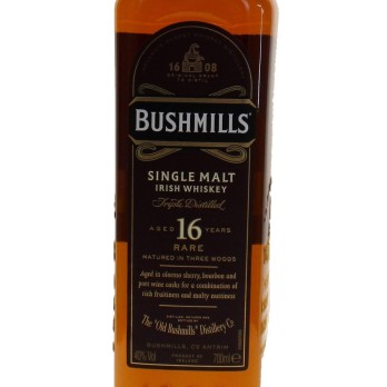 Whisky Bushmills 16 Anos 0.70L                                                                                                  