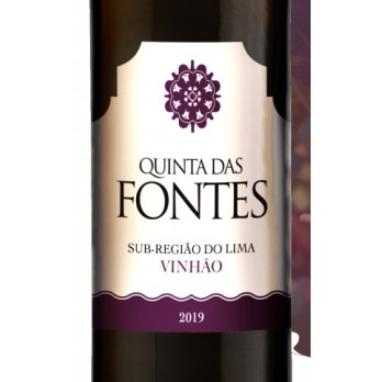 Vinho Verde Quinta das Fontes Vinhão 2021 0,75L                                                                                 