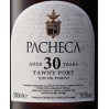 Vinho do Porto Pacheca 30 Anos  0,5L                                                                                            