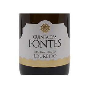 Espumante Quinta das Fontes Loureiro Bruto Branco 0,75L                                                                         