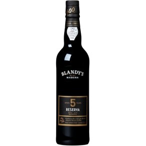 Vinho da Madeira Blandy´s Reserva 5 Anos 0,5L                                                                                   