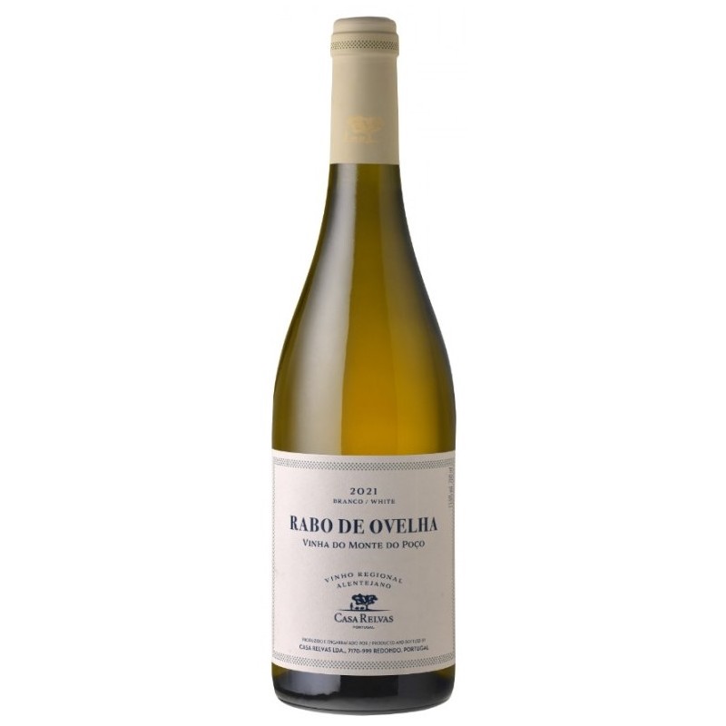 Vinho Alentejano Casa Relvas Rabo Ovelha Branco 2021 0,75L                                                                      