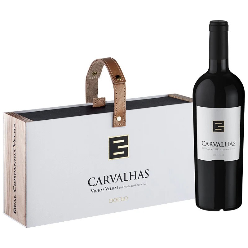 Vinho Douro 2 garrafas Carvalhas Vinhas Velhas 2011 Tinto 0,75L                                                                 
