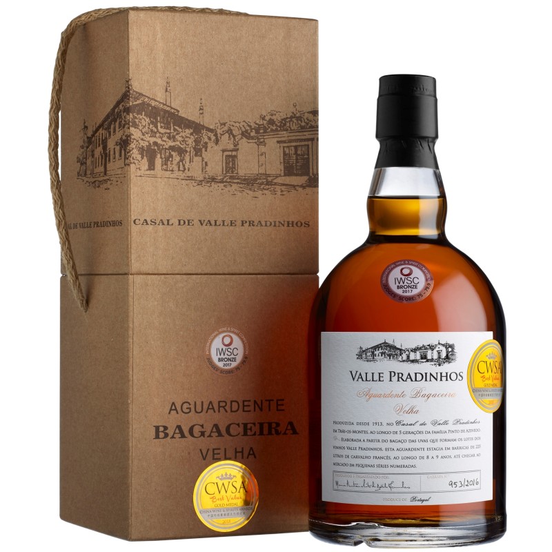 Aguardente Bagaceira Velha Valle Pradinhos 0.70L                                                                                