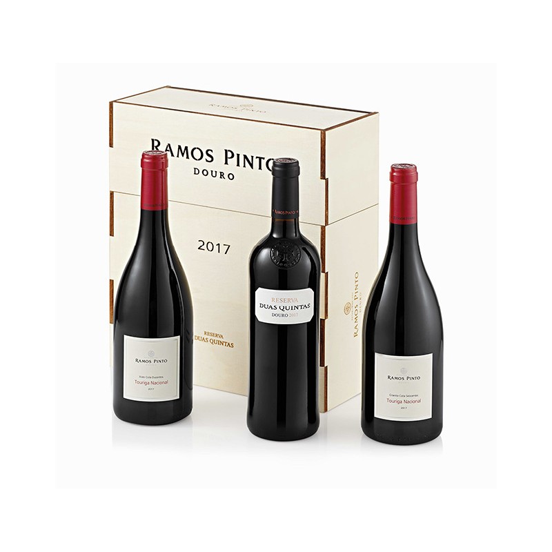 Caixa 3 Garrafas Ramos Pinto Tinto 0,75L                                                                                        